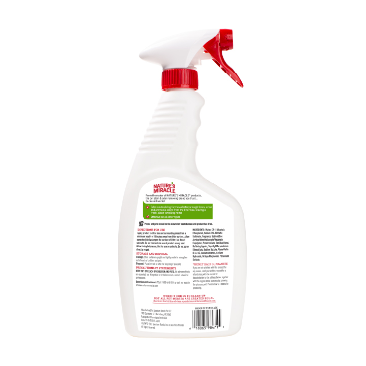 Litter Box Odor Destroyer Nature s Miracle